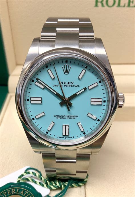 rolex oyster perpetual date explorer ii tiffany &|Rolex Oyster Perpetual 41 blue.